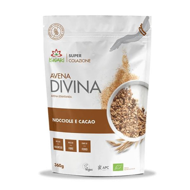 Iswari Colazione Avena Divina Nocciola e Cacao Bio