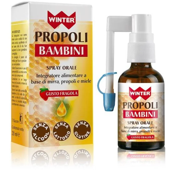 Winter Propoli Spray Gola per Bambini