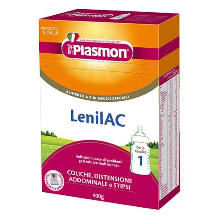Plasmon Lenilac 1 Alimento contro problemi intestinali 400 g