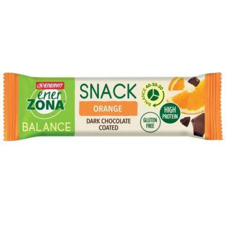 Enerzona Snack Orange Barretta Proteica gusto arancia 33 g