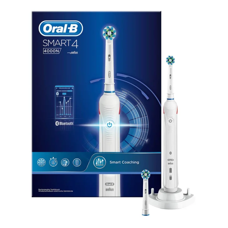 Oral B Power Smart 4 Spazzolino Elettrico Bianco