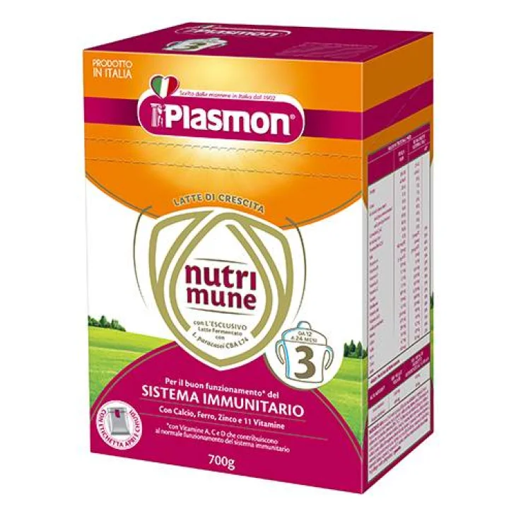 Plasmon Nutrimune Stage 3 Latte In Polvere 700 g