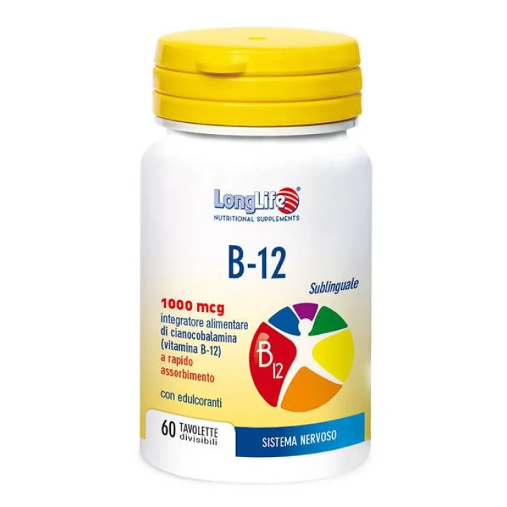 Longlife B12 1000 MCG Integratore Vitaminico