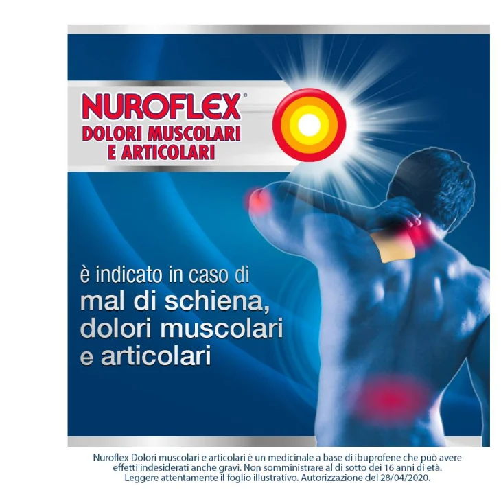 Nuroflex Dolori Muscolari e Articolazioni Cerotti Medicati