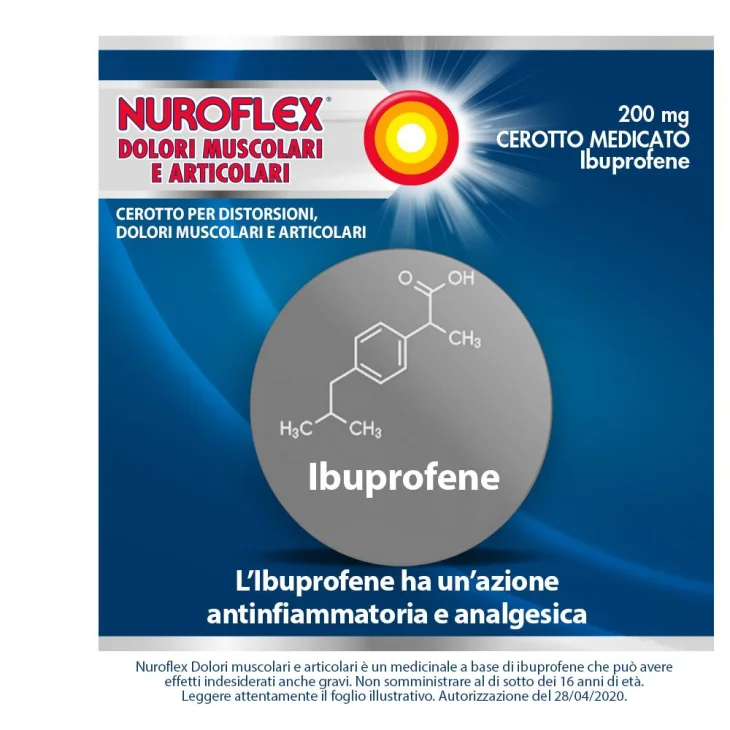 Nuroflex Dolori Muscolari e Articolazioni Cerotti Medicati