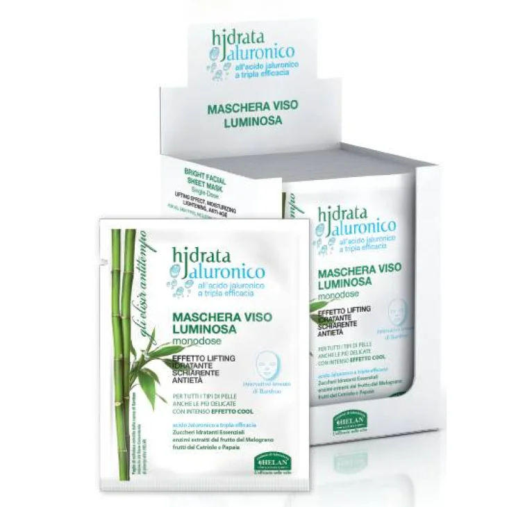 Helan Elisir Hidrata Maschera luminosa per il viso 15 ml