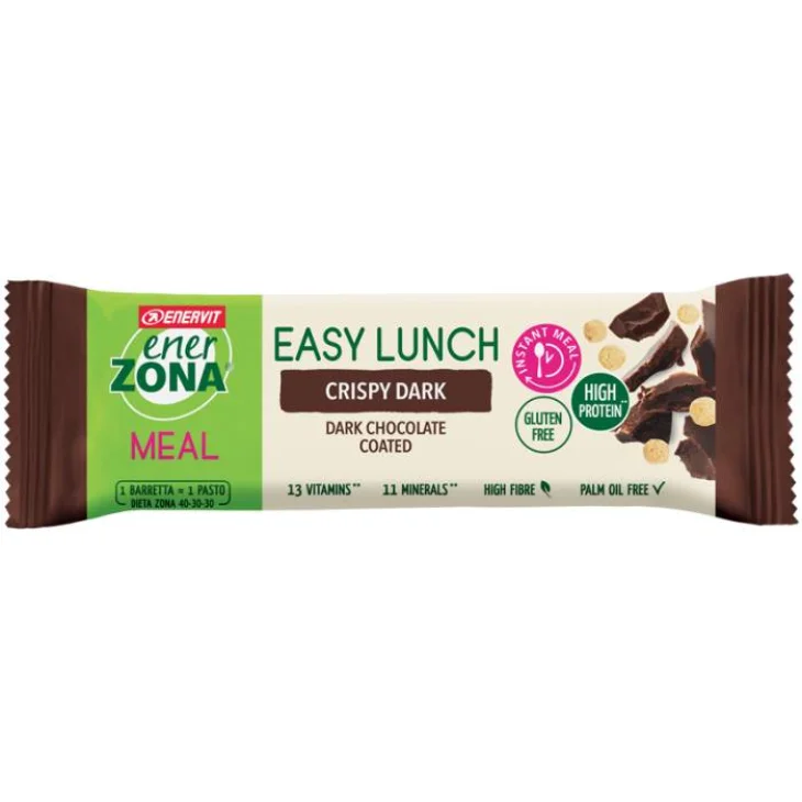 Enerzona Easy Lunch Crispy Dark Pasto Sostitutivo