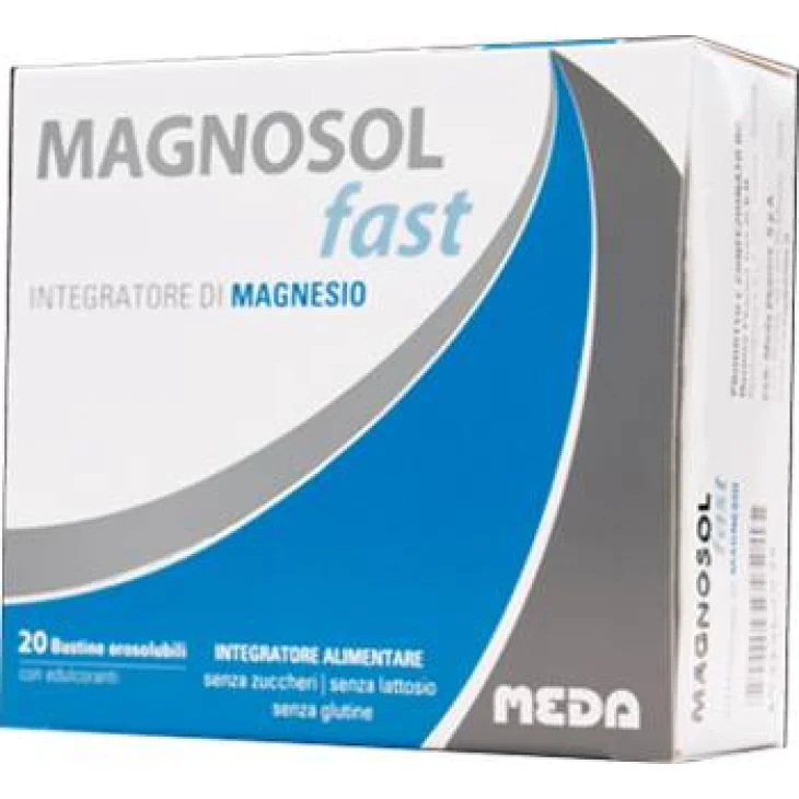 Meda Pharma Magnosol Fast Integratore Orosolubile  Magnesio