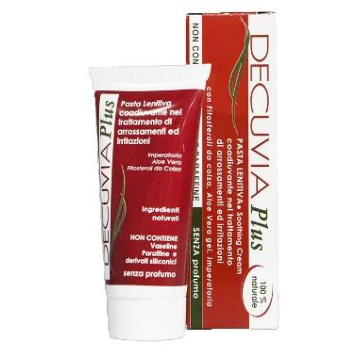 Decuvia Plus Pasta Lenitiva per Arrossamenti Cutanei
