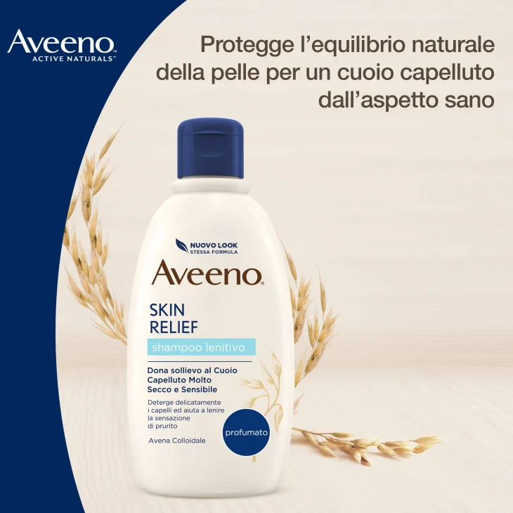 Aveeno Emulave Skin Relief Shampoo lenitivo per capelli delicati 300 ml