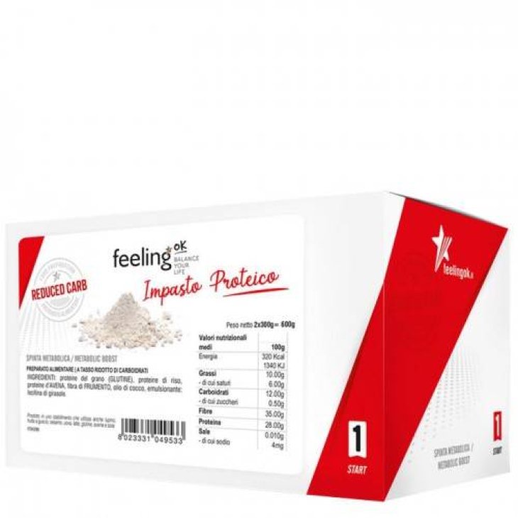 FeelingOk Start 1 Impasto Proteico Low Carb