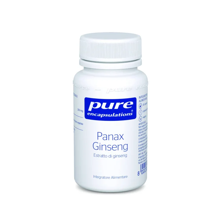 Nestlè Pure Encapsulations Panax Ginseng Contro la Stanchezza30 Capsule