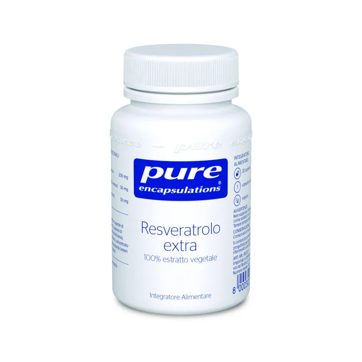 Pure Encapsulations Resveratrolo Extra Benessere Cardiovascolare30 Capsule