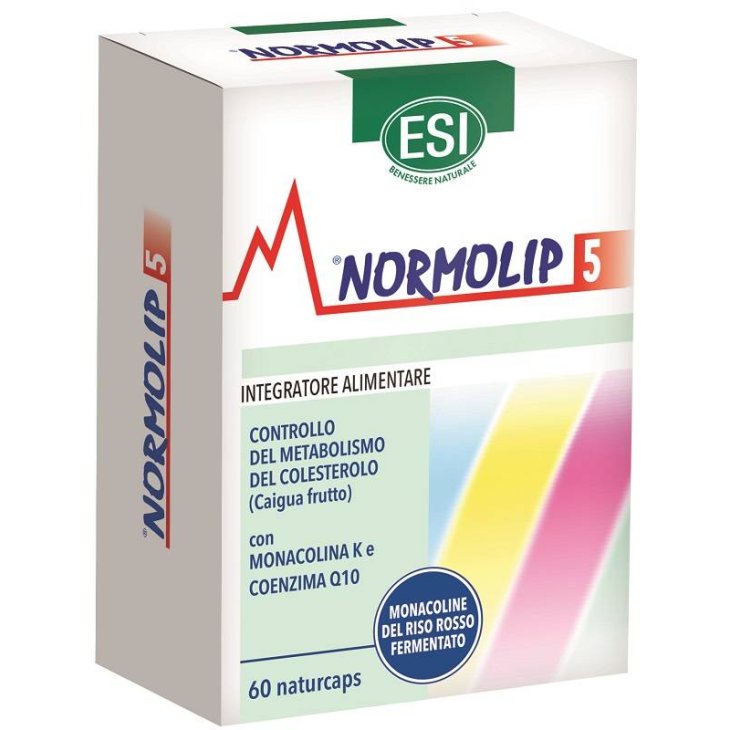 ESI Normolip 5 Integratore per il colesterolo 60 capsule