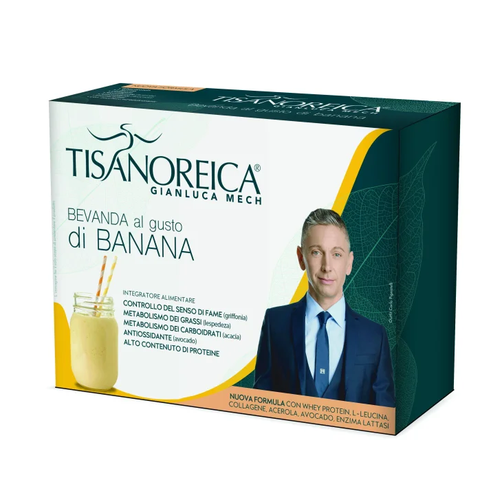 Tisanoreica Nuova Formula Crema Gusto Banana Senza Glutine