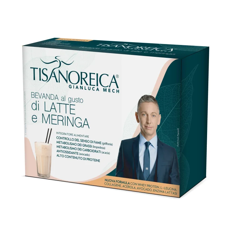 Tisanoreica Nuova Formula Crema Dietetica Gusto Latte e Meringa Senza Glutine