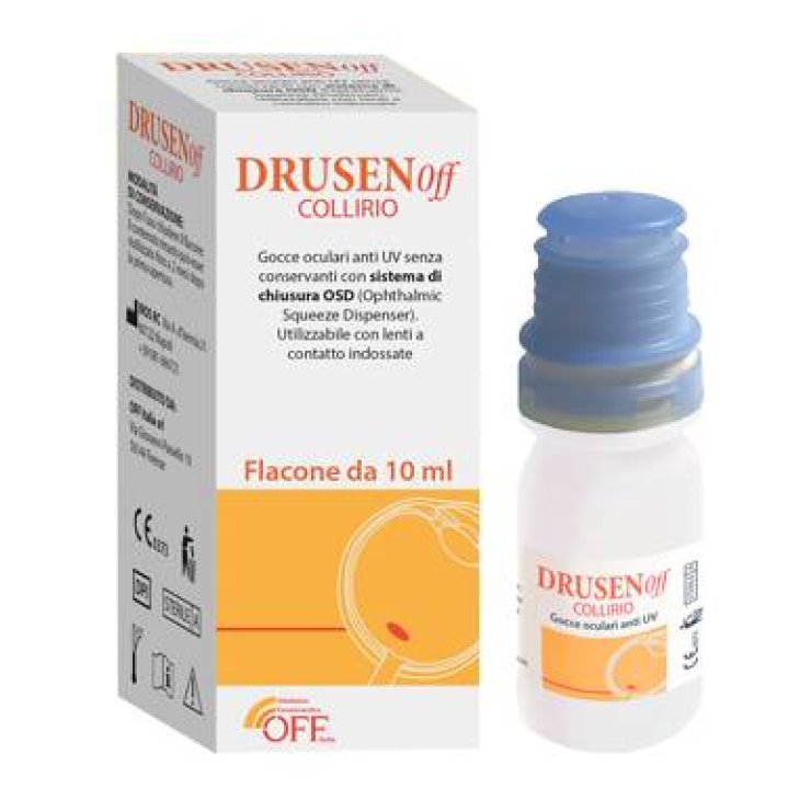 DrusenOff Collirio Gocce Oculari Anti UV