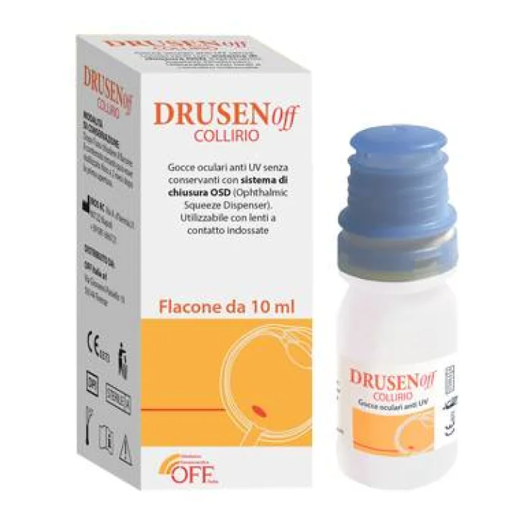 DrusenOff Collirio Gocce Oculari Anti UV