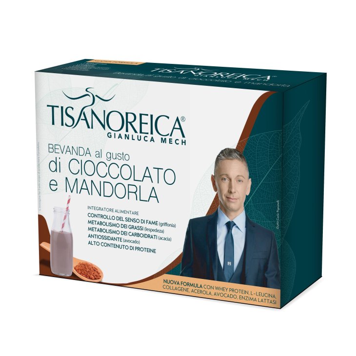 Tisanoreica Nuova Formula Bevanda Gusto Cioccolato e Mandorla Senza Glutine