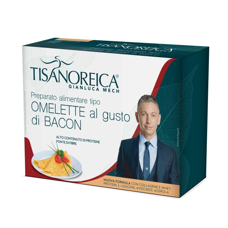 Tisanoreica Nuova Formula Preparato Dietetico Omelette Gusto Bacon Senza Glutine