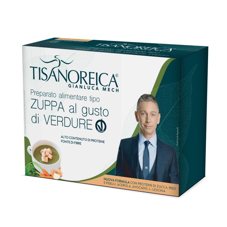 Tisanoreica Nuova Formula Zuppa di Verdure Vegan Senza Glutine