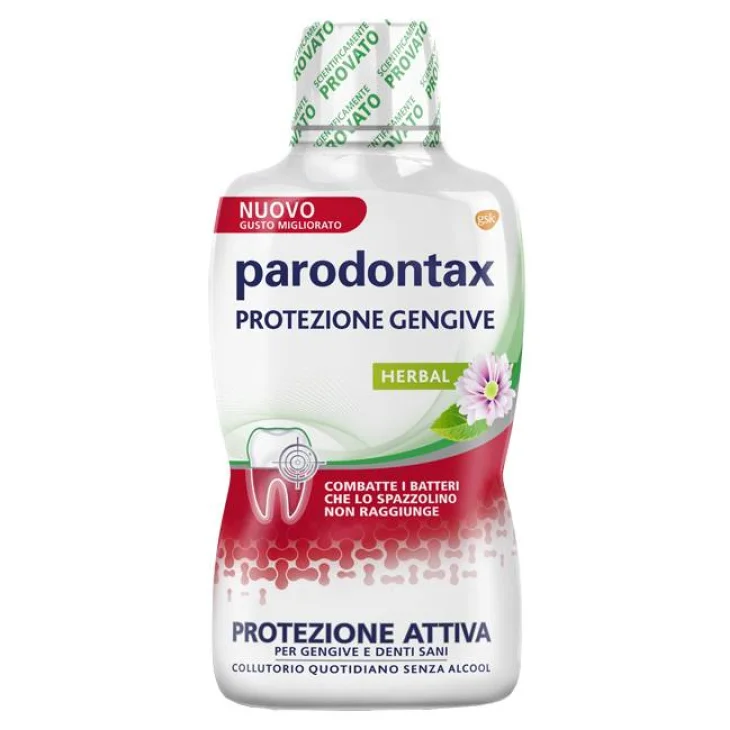 Paradontax Herbal Collutorio per la protezione delle gengive 500 ml