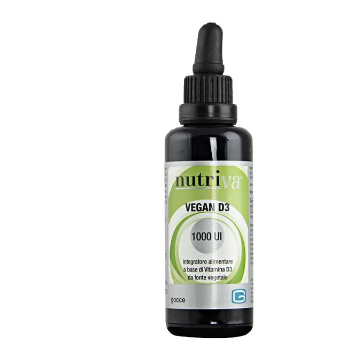 Nutriva Vegan D3 Gocce Integratore Vitamina D