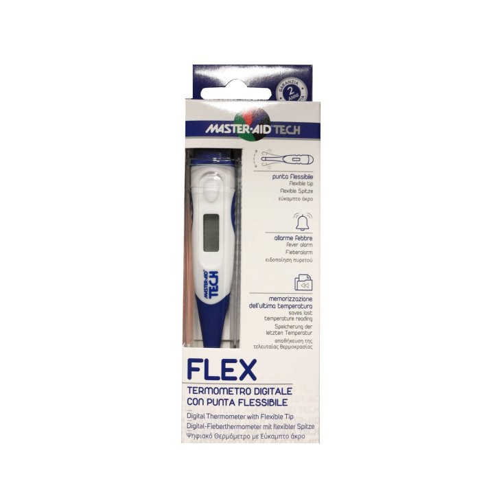 Master Aid Tech Flex Termomentro digitale con punta flessibile 1 pezzo