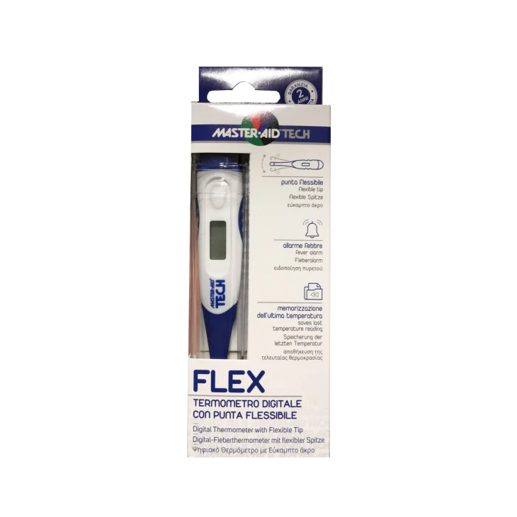 Master Aid Tech Flex Termomentro digitale con punta flessibile 1 pezzo