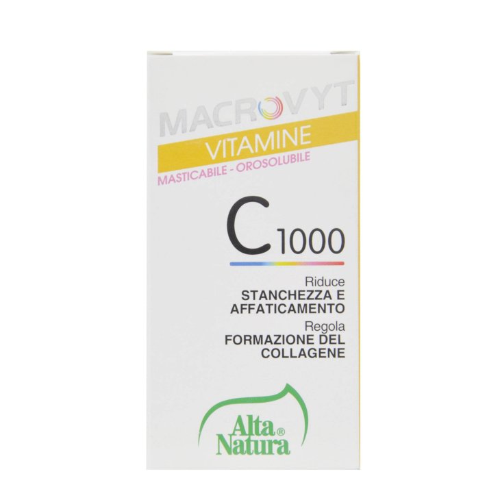 Alta Natura Macrovit C1000 Contro Stanchezza e Affaticamento 30 compresse
