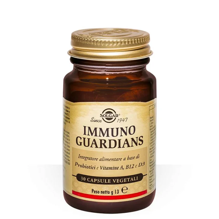 Solgar Immuno Guardians Probiotici e Vitamine 30 capsule vegetali