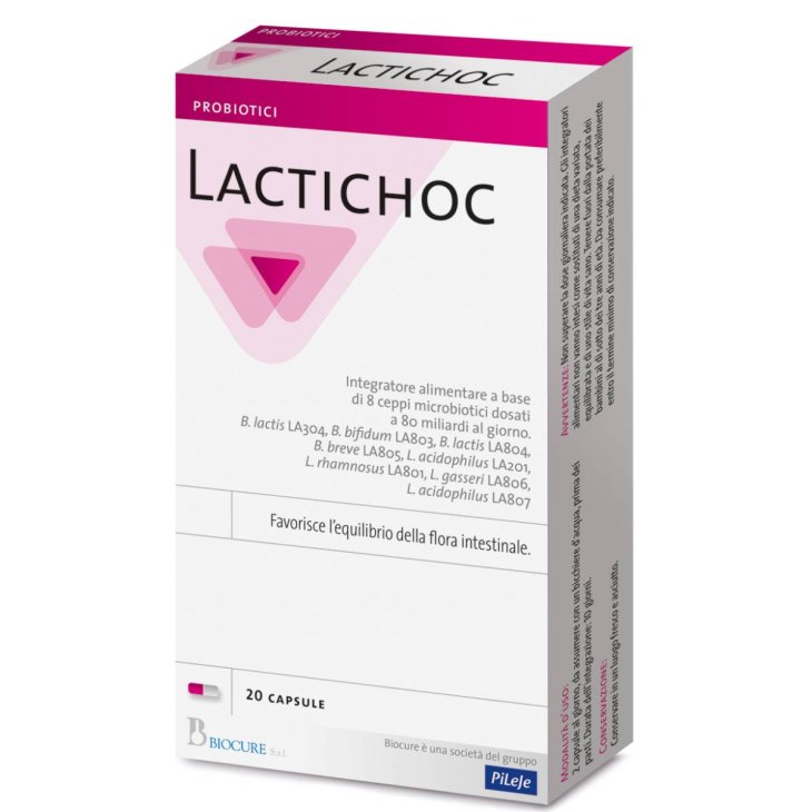 Biocure Lactichoc Fermenti Lattici 20 capsule