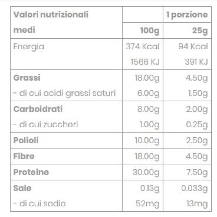FeelingOk Start 1 Biscottone Gusto Cacao Monoporzione 50 grammi