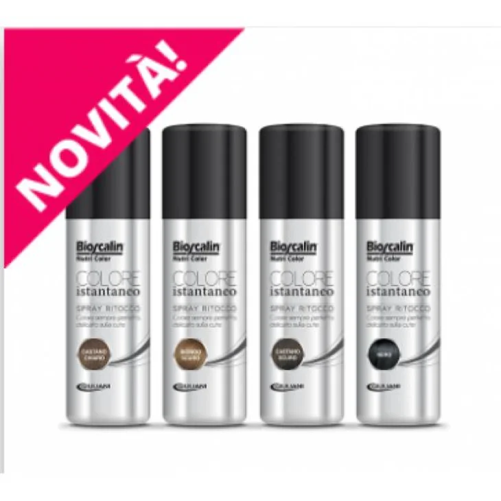 Bioscalin Nutri Color Colore Istantaneo Spray Ritocco Castano Scuro