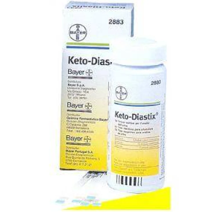Keto Diastix Test Glicosuria e Chetonuria