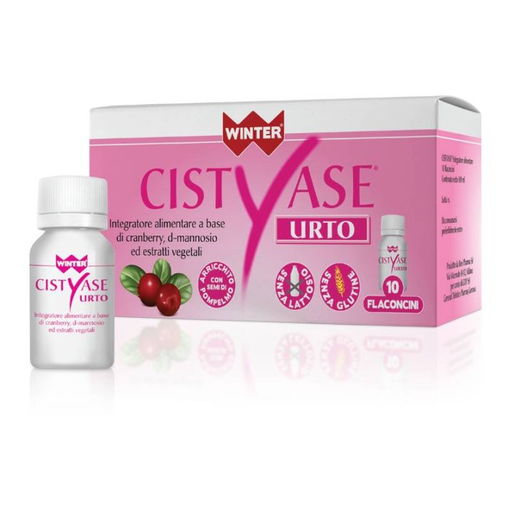 Winter Cistyase Urto Integratore Benessere Vie Urinarie 10 flaconcini
