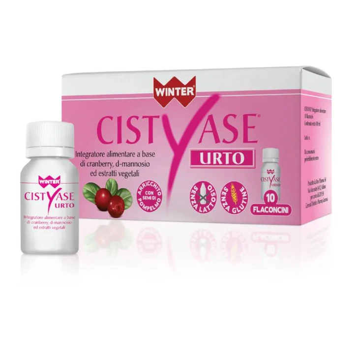 Winter Cistyase Urto Integratore Benessere Vie Urinarie 10 flaconcini