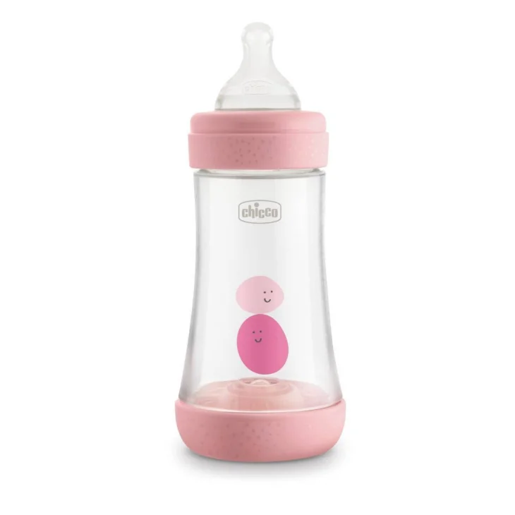Chicco Perfect Biberon Biofunzionale Flusso Medio Girl 240 ml