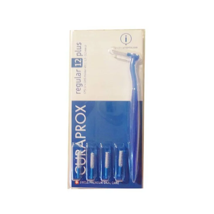 Curaprox Regular 12 Confezione da 5 scovolini + manico