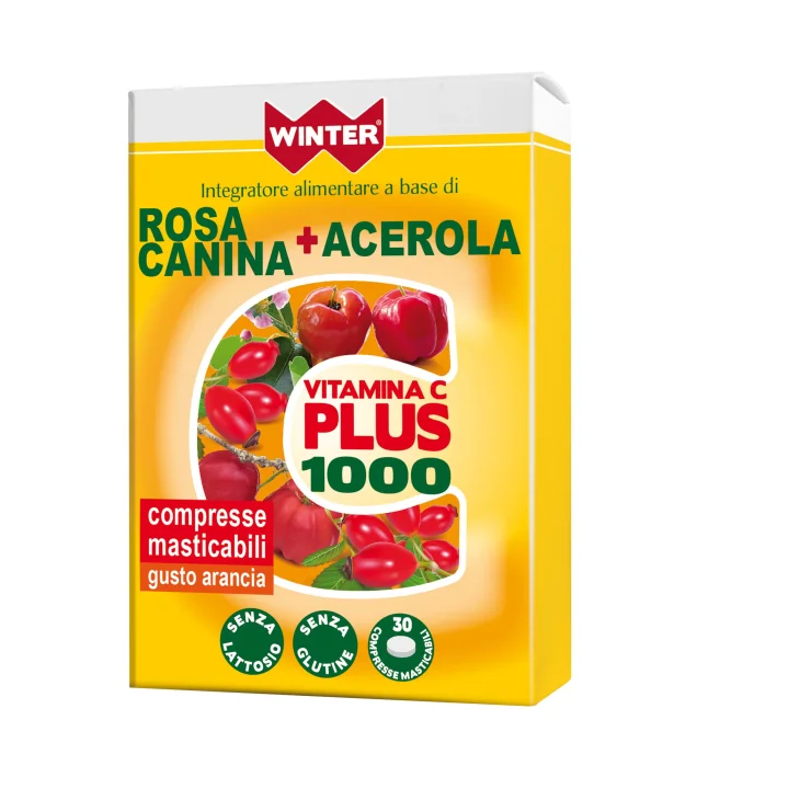 Winter Vitamina C Plus 1000 Rosa Canina e Acerola 30 compresse