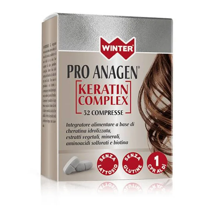 Winter Pro Anagen Keratin Integratore Capelli più Forti 32 compresse