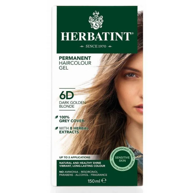 Antica Erboristeria Herbatint 6D Biondo Scuro Dorato 150 ml