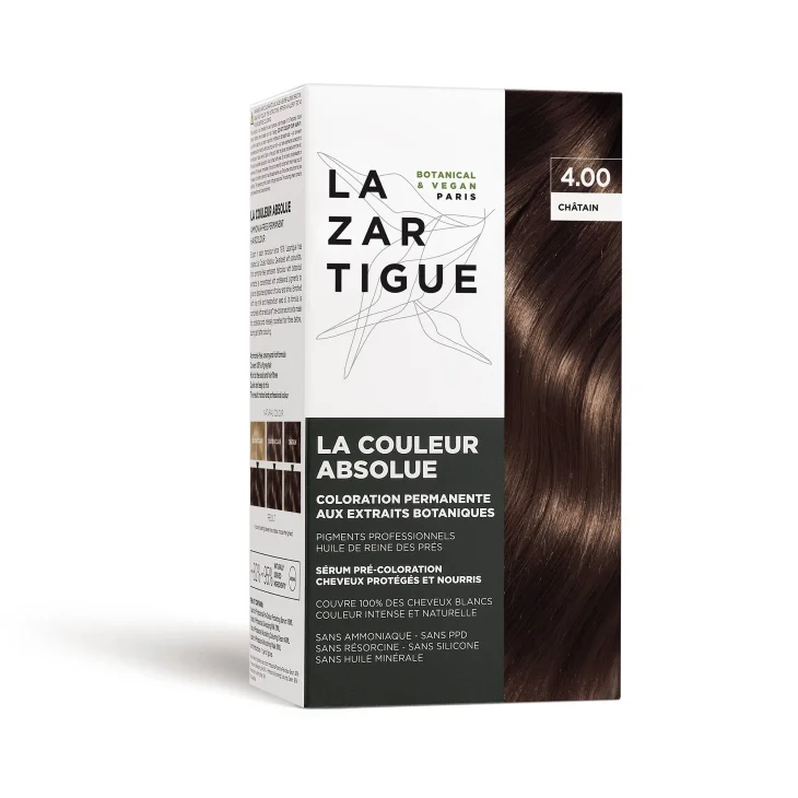 Lazartigue La Couleur Absolue Tinta Capelli 4 Colore Castano Cioccolato