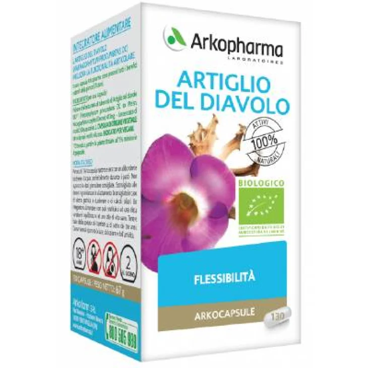 Arkopharma Arkocapsule Artiglio del Diavolo Bio Articolazioni 130 capsule