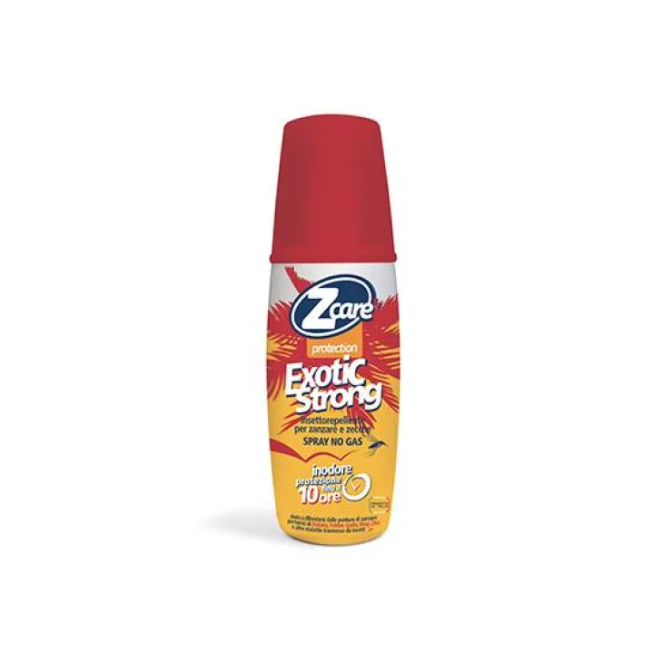 ZCare Exotic Strong Insettorepellente Zanzare e Zecche 100 ml