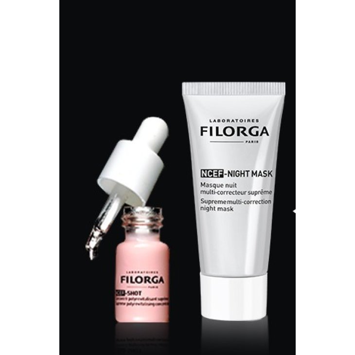 Filorga NCEF Night Mask+ NCEF Shot