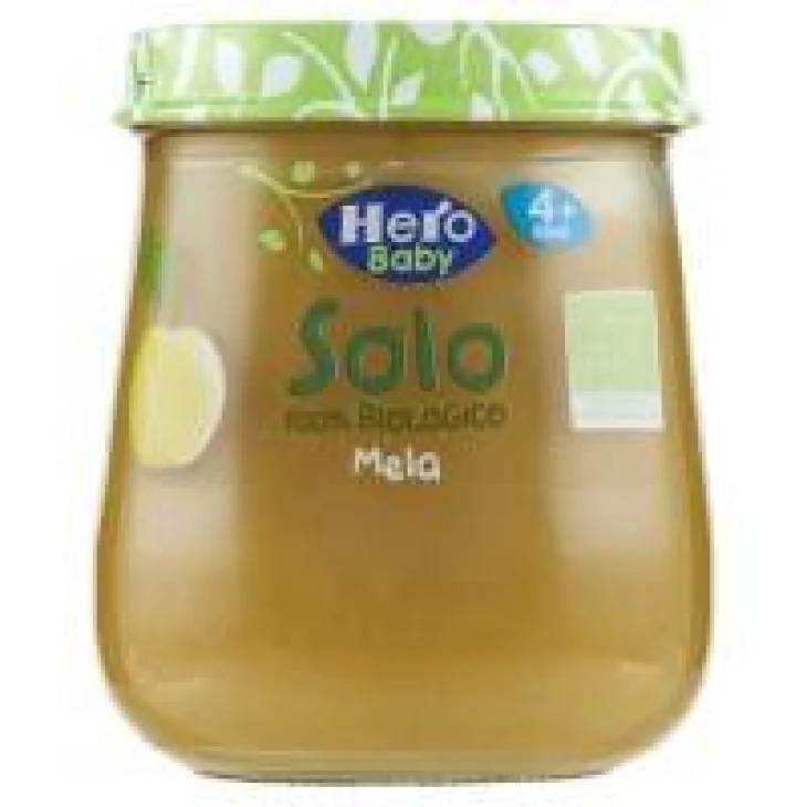 Hero Baby Solo Omogeneizzato Biologico Mela 120 gr