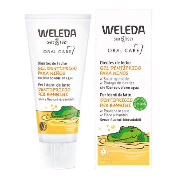 Weleda Baby Dentifricio in Gel per Bambini 50 ml