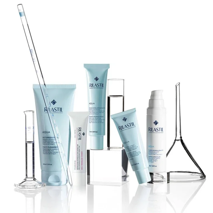 Rilastil Aqua Intense Gel Serum Idratante Azione Antipollution 30 ml
