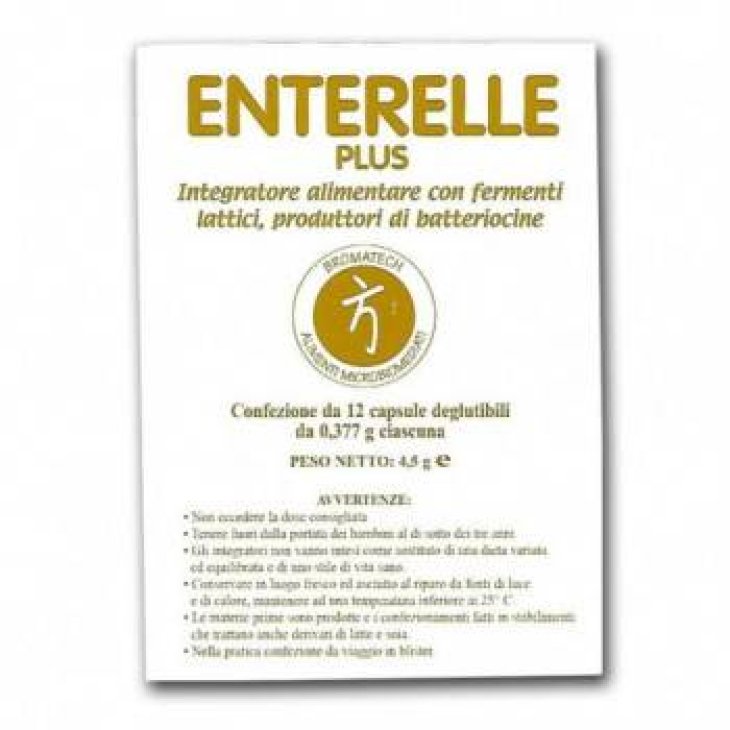 Bromatech Enterelle Plus Integratore di fermenti lattici 24 capsule